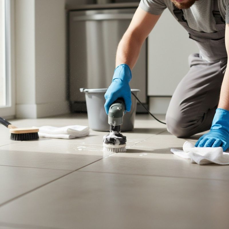 Bathroom Grout Cleaning
