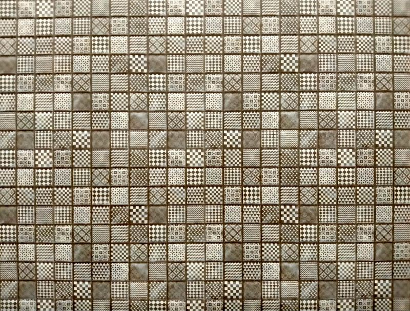 Mosaic Tile Floor Installation