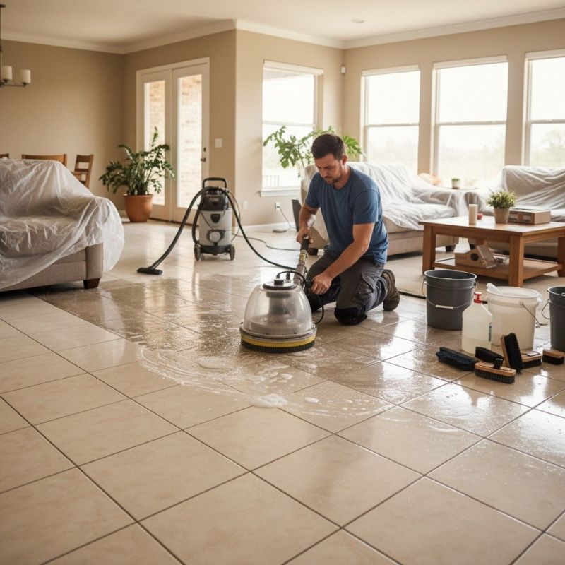 Tile Grout Cleaning